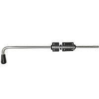 Засов пружинный, 600 мм, черный Засов пружинный, 600 мм, черный