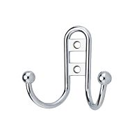 Крючок 2-х рожковый с шариками, малый, хром, H5551AL, 104212/1205S/8297В/1205В CP NEW Крючок 2-х рожковый с шариками, малый, хром, H5551AL, 104212/1205S/8297В/1205В CP NEW