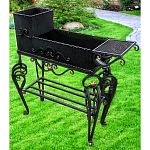 Мангал "Малый с дровницей" Мангал "Малый с дровницей"