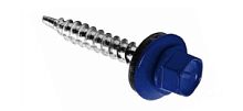 Саморез кровельный КРсZP RAL5002 4,8х51 ультрамарин /50/ Саморез кровельный КРсZP RAL5002 4,8х51 ультрамарин /50/