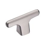 4107001MP08 Ручка кнопка современная классика, сатин- никель BRASS 4107001MP08 Ручка кнопка современная классика, сатин- никель BRASS