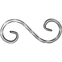 Вензель 325x115 мм полоса 12х6 мм 1175Т Вензель 325x115 мм полоса 12х6 мм 1175Т