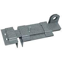 Засов накладной с проушиной Делга серый 30шт/уп Засов накладной с проушиной Делга серый 30шт/уп