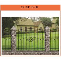 Секция забора ОСАТ 15-50; 15-15-50 (Свыше 1,6 м) (цена за м2) Секция забора ОСАТ 15-50; 15-15-50 (Свыше 1,6 м) (цена за м2)