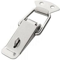 Замок-защелка (лягушка) L=45 мм с проушиной, 11055 Замок-защелка (лягушка) L=45 мм с проушиной, 11055