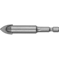 Сверло по кафелю, керамике, стеклу, 14 мм, 2 грани, S-хвостовик, ЗУБР, 29840-14 Сверло по кафелю, керамике, стеклу, 14 мм, 2 грани, S-хвостовик, ЗУБР, 29840-14