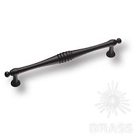 Ручка-скоба 160 мм BRASS современная классика, черный, BU 004.160.09*** Ручка-скоба 160 мм BRASS современная классика, черный, BU 004.160.09***