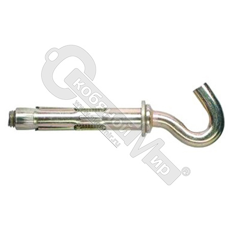 Анкерный болт с крюком-полукольцом М8 10х80 HG /50шт/ Анкерный болт с крюком-полукольцом М8 10х80 HG /50шт/