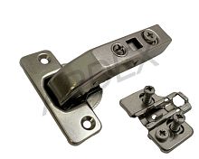 Петля с доводчиком прямая 180*3D GRADE с еврошурупом Петля с доводчиком прямая 180*3D GRADE с еврошурупом