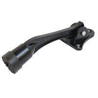 Фиксатор дверной АЛЛЮР КН-130 РУ (козья ножка) Черный (RAL9005) (100.25) 15 499/15 489 Фиксатор дверной АЛЛЮР КН-130 РУ (козья ножка) Черный (RAL9005) (100.25) 15 499/15 489