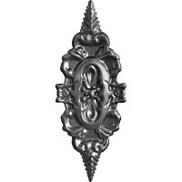 Накладка штампованная 230х90х1 мм 19698  Накладка штампованная 230х90х1 мм 19698