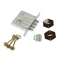 Замок врезной ЗВ8-8М/13 (КЦП-81) У2 хром, 81001 Замок врезной ЗВ8-8М/13 (КЦП-81) У2 хром, 81001