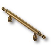 Ручка рейлинг современная классика 96 мм старая бронза BRASS, 4199-22 Ручка рейлинг современная классика 96 мм старая бронза BRASS, 4199-22