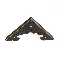 Уголок декор.для шкатул.С-047 40х5mm,цвет:старая бронза 50шт Уголок декор.для шкатул.С-047 40х5mm,цвет:старая бронза 50шт