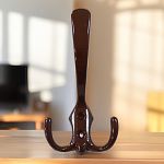 Крючок мебельный большой шоколадный, (30), КМ-1 Крючок мебельный большой шоколадный, (30), КМ-1