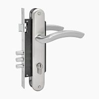 Замок врезной "Н-М" 95-85 К хром*** Замок врезной "Н-М" 95-85 К хром***