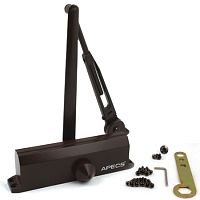 Доводчик Apecs DC-20.6/1400/160/F-A3-BR EN6 (100-120кг), до -30°С 00018929 Доводчик Apecs DC-20.6/1400/160/F-A3-BR EN6 (100-120кг), до -30°С 00018929