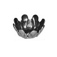 Цветок штампованный 27х12х5 мм 19-3403 Цветок штампованный 27х12х5 мм 19-3403