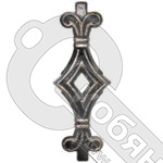 Вставка в балясину 61х167 мм кв 12 мм 81237 фото 2 Вставка в балясину 61х167 мм кв 12 мм 81237 фото 2