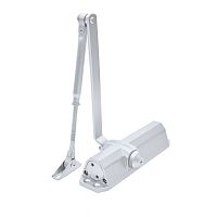 Доводчик NOTEDO DC-080 EN3-5 (120кг), легкий характер, с рычажной тягой, белый ТМ Доводчик NOTEDO DC-080 EN3-5 (120кг), легкий характер, с рычажной тягой, белый ТМ
