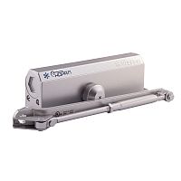 Доводчик НОРА-М №5S (120-180кг) (серый) морозостойкий 5007 Доводчик НОРА-М №5S (120-180кг) (серый) морозостойкий 5007