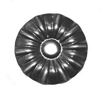 Цветок штампованный 37х0,4 мм 14.018/19-1128***  Цветок штампованный 37х0,4 мм 14.018/19-1128***