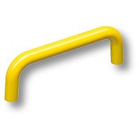 Ручка скоба детская 96мм желтый глянцевый, 627АМ Ручка скоба детская 96мм желтый глянцевый, 627АМ