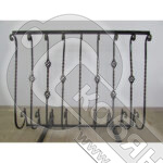 Секция ограждения с витыми кольцами СП*** фото 2 Секция ограждения с витыми кольцами СП*** фото 2