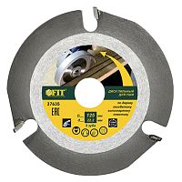 Диск пильный по дереву 125х22,2 мм, для УШМ, 3 зуба, FIT, 37635*** Диск пильный по дереву 125х22,2 мм, для УШМ, 3 зуба, FIT, 37635***