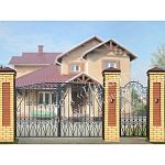 Калитка Узорная прозрачная 1*2.35 Калитка Узорная прозрачная 1*2.35