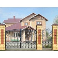 Калитка Узорная прозрачная 1*2.35 Калитка Узорная прозрачная 1*2.35