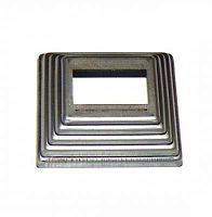 Основание балясины штампованное 74х84 мм отверстие 20х40 мм 13.2040.01/ОБ5224 Основание балясины штампованное 74х84 мм отверстие 20х40 мм 13.2040.01/ОБ5224