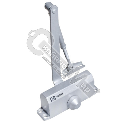 Доводчик DOORLOCK DL SMART EN3 (40-80 кг), морозостойкий до -35, серебристый 75530