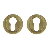 CYL/50 ANTIC FR ниж.круг.розетки под цилиндр (д.50мм) бронза сатинированная  CYL/50 ANTIC FR ниж.круг.розетки под цилиндр (д.50мм) бронза сатинированная