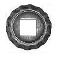 Основание балясины штампованное круглое 75х2 мм отверстие 24 мм 19456-24 Основание балясины штампованное круглое 75х2 мм отверстие 24 мм 19456-24