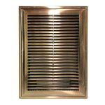 Решетка вентиляционная 150х200 мм, бронза, П1520М Решетка вентиляционная 150х200 мм, бронза, П1520М