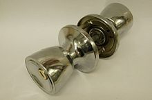 Ручка межкомн. Латунина 591 СP/ BK полир.хром KL3-2-22 Ручка межкомн. Латунина 591 СP/ BK полир.хром KL3-2-22