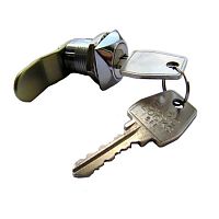 Замок почтовый (0802) d=20 мм поворот 90°, ригель прямой Lпол.=45 мм, металл. ключ 2 шт., 0051 Замок почтовый (0802) d=20 мм поворот 90°, ригель прямой Lпол.=45 мм, металл. ключ 2 шт., 0051