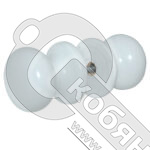 Ручка-кнопка МБ1 белое дерево 00003177*** фото 2 Ручка-кнопка МБ1 белое дерево 00003177*** фото 2