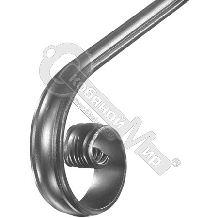 Окончание поручня 230х310 мм 39х11 мм 7076Т/12.087.01/1817/9 Окончание поручня 230х310 мм 39х11 мм 7076Т/12.087.01/1817/9