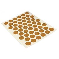 Заглушки самоклеющиеся пластик. 14 мм для евровинта, сосна (лист 50 шт.), KP.3212 Заглушки самоклеющиеся пластик. 14 мм для евровинта, сосна (лист 50 шт.), KP.3212