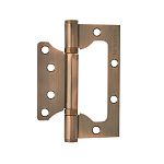 Петля универсальная накладная без врезки "Н-М" 800 AС медь (100*75*2,5) 14652 Петля универсальная накладная без врезки "Н-М" 800 AС медь (100*75*2,5) 14652