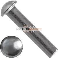 Заклепка под молоток полукруг. 6*40 ГОСТ 10299/DIN 660 ал.(50) Заклепка под молоток полукруг. 6*40 ГОСТ 10299/DIN 660 ал.(50)