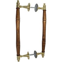 Ручка парад. дерев. двойная ПДД-1/со стяж./450мм 