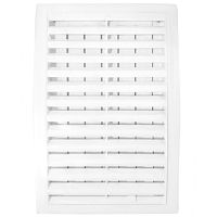 Решетка вентиляционная регулируемая 200х300 мм, АБС, 2030 РРП  Решетка вентиляционная регулируемая 200х300 мм, АБС, 2030 РРП