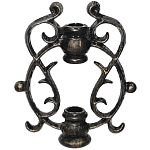 Вставка в балясину двойная 140х168 мм d17 мм 81620 Вставка в балясину двойная 140х168 мм d17 мм 81620