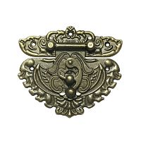 Фиксатор для шкатул.А-074 81х74mm цвет: старая бронза (KL2-8-5) /10шт./ Фиксатор для шкатул.А-074 81х74mm цвет: старая бронза (KL2-8-5) /10шт./