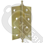 Петля л.сталь с фигур.шишк. 100х70х2,5 SB (1ВВ) матов.латунь фото 2 Петля л.сталь с фигур.шишк. 100х70х2,5 SB (1ВВ) матов.латунь фото 2