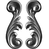 Накладка штампованная пара 95х270х1,2 мм 19795 Накладка штампованная пара 95х270х1,2 мм 19795