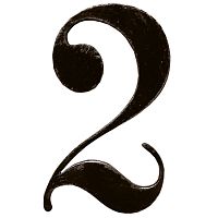 Цифра "2" SK64.112.23 Цифра "2" SK64.112.23